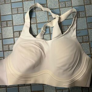 Gym shark high support white sports bra XL